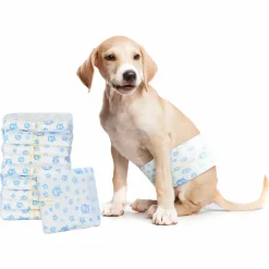 Huisdierbenodigdheden*vidaXL Wegwerphondendiensten Mannelijk 30 pcs Wit XS