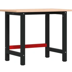 Werkbank rechthoekig 100x60x81,5 cm massief beukenhout>vidaXL Discount