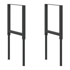 Werkbankframes verstelbaar 2 st 55x(69-95,5) cm metaal>vidaXL Discount
