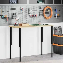 Werkbankframes verstelbaar 2 st 55x(69-95,5) cm metaal>vidaXL Discount