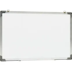 Kantoorartikelen*vidaXL Whiteboard magnetisch 50x35 cm staal wit