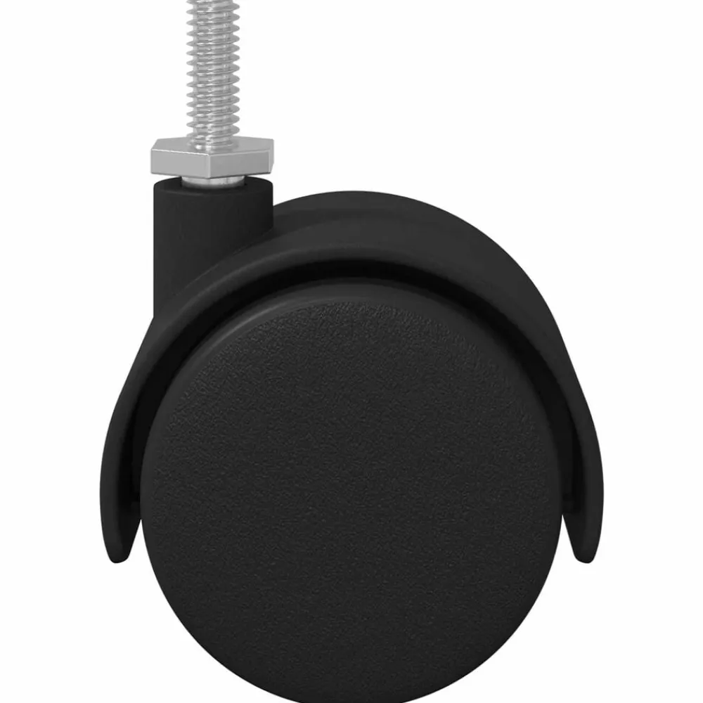Wielen 2 pcs Zwart 40,1 x 37,8 mm PP en IJzer>vidaXL Best