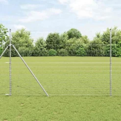 Tuinafscheidingen*vidaXL Wilde Hek Warm Verzinkt 1000 x 160 x 0.18 cm IJzer