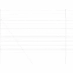 Tuinafscheidingen*vidaXL Wilde Hek Warm Verzinkt 1000 x 150 x 0.18 cm IJzer