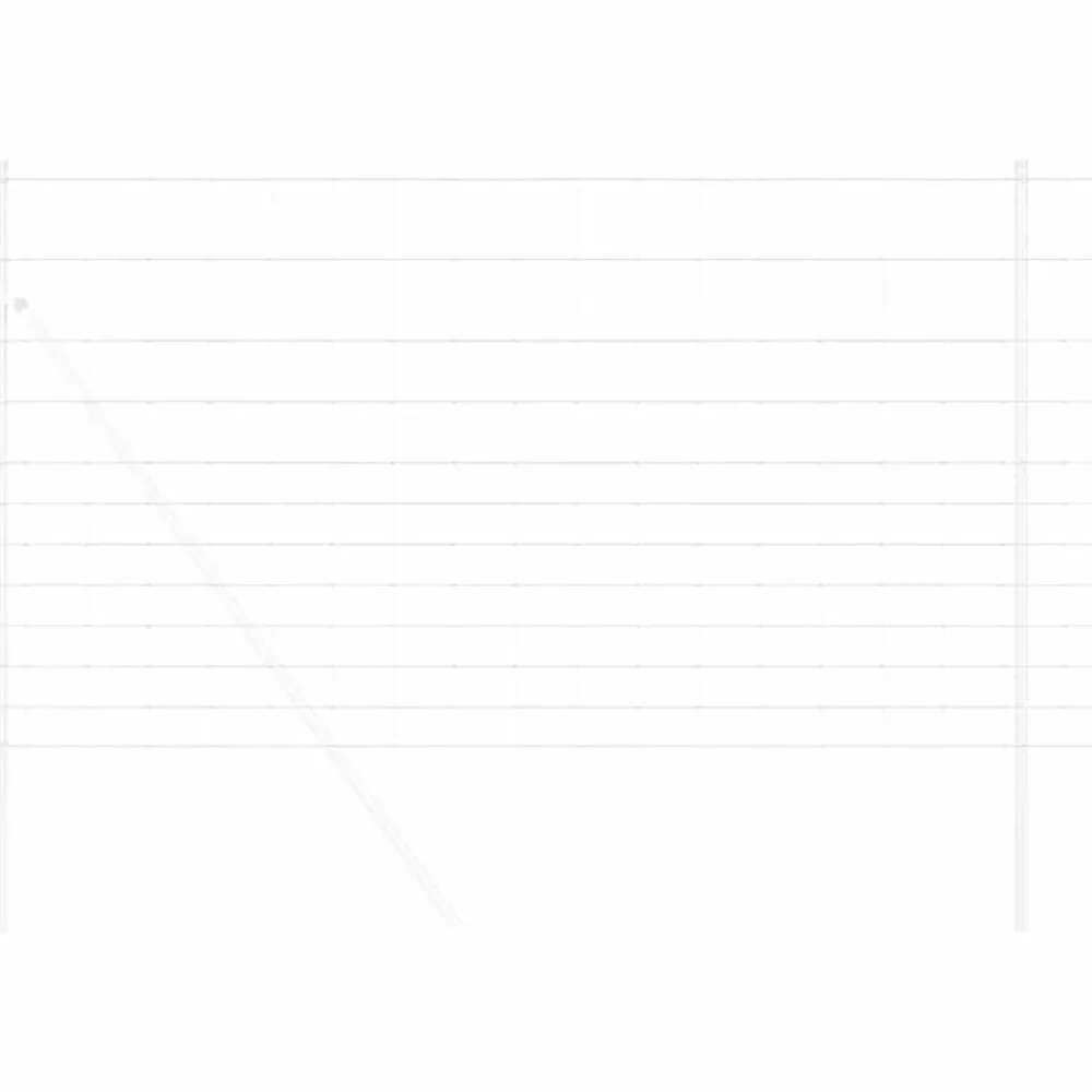 Wilde Hek Warm Verzinkt 1000 x 140 x 0,18 cm IJzer>vidaXL New