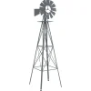 Windmolen Grijs 84 x 68 x 245 cm IJzer>vidaXL