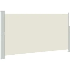 Wind-/zonnescherm uittrekbaar 160x300 cm crèmekleurig>vidaXL New