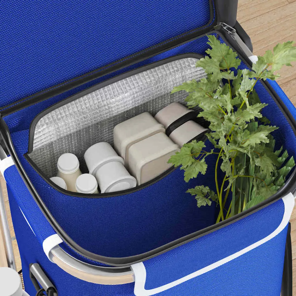 Winkel trolley 36,5 x 46,5 x 100,5 cm Oxford stof>vidaXL Outlet