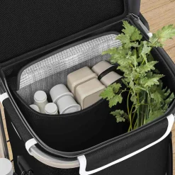 Bagage & Tassen*vidaXL Winkel trolley 36,5 x 46,5 x 100,5 cm Oxford stof Zwart