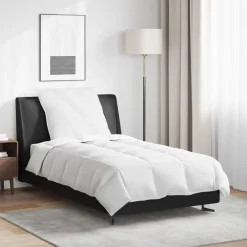 Linnengoed*vidaXL Winter Dekbed met kussen 2 pcs Wit Donsveertjes
