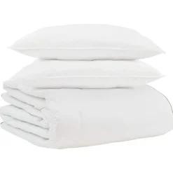 Linnengoed*vidaXL Winter Dekbed met kussen 3 pcs Wit Donsveertjes