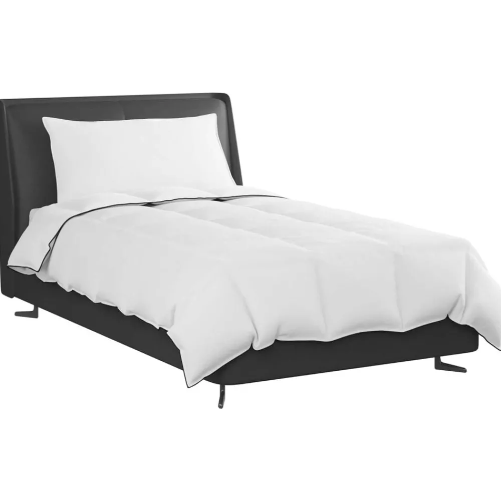 Winter Dekbed met kussen 2 pcs Wit Donsveertjes>vidaXL Discount