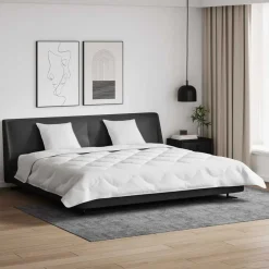 Winter Dekbed met kussen 3 pcs Wit Microvezel>vidaXL Sale
