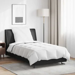 Winter Dekbed met kussen 2 pcs Wit Donsveertjes>vidaXL Sale