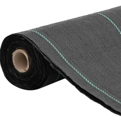 Worteldoek 0,5x10 m polypropeen zwart>vidaXL Outlet