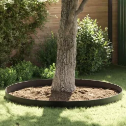 Tuin & Gazon*vidaXL Worteldoek Zwart 0,7 x 3 m Polyetheen