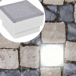 2x LED-lamp verzonken 100x100x68 mm>vidaXL Online