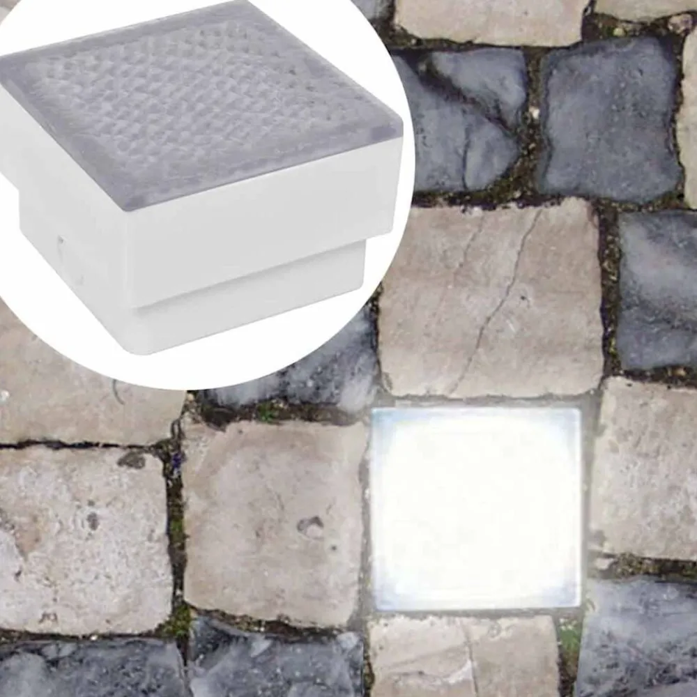 2x LED-lamp verzonken 100x100x68 mm>vidaXL Online