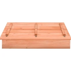 Buitenspeelgoed*vidaXL Zandbak 95x90x15 cm vurenhout Bruin
