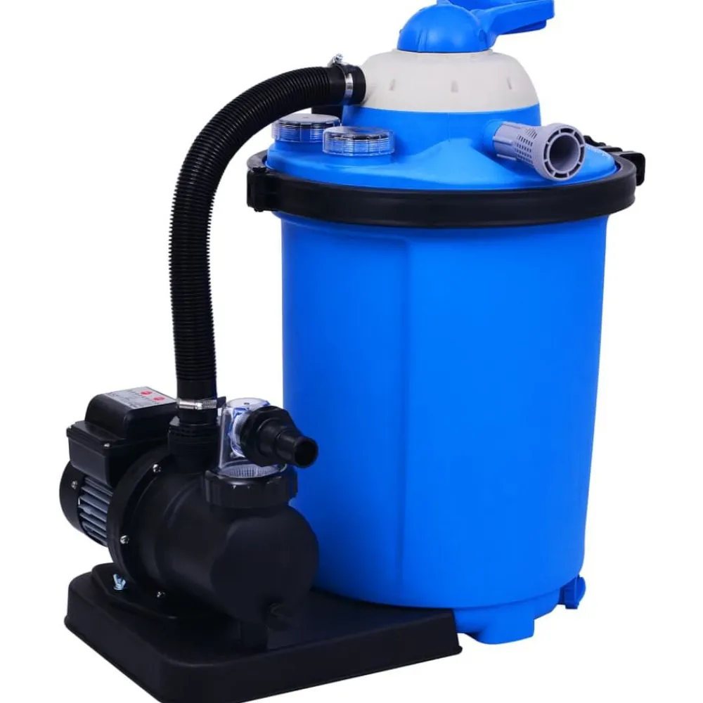 Zandfilterpomp met timer 550 W 50 L>vidaXL