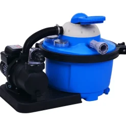 Zwembaden & Spa'S*vidaXL Zandfilterpomp met timer 450 W 25 L