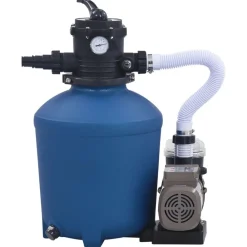 Zwembaden & Spa'S*vidaXL Zandfilterpomp met timer 530 W 10980 L/u
