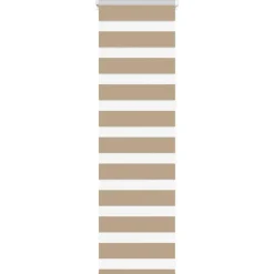 Woon- & Tuinaccessoires*vidaXL Zebrajaloezie 40x100 cm stofbreedte 35,9 cm polyester zandbruin sand brown