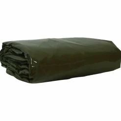 Bouwbeslag*vidaXL Zeil 650g / m² Olijf Groen 2 x 3 m Canvas met PVC-coating Olijfgroen