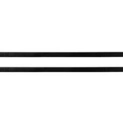 Bouwmaterialen*vidaXL Zelfklevende Deurborstels 2 pcs 100 cm Aluminium Legering Wit