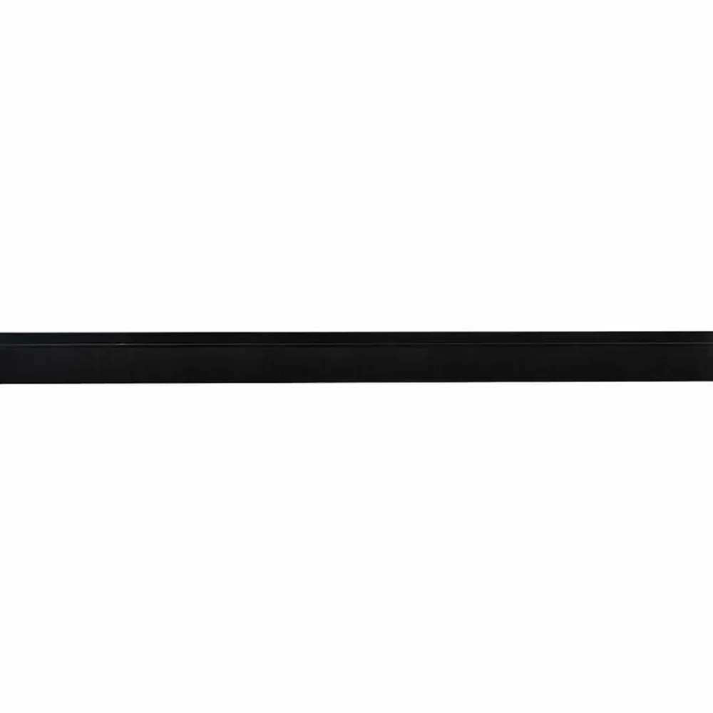 Bouwmaterialen*vidaXL Zelfklevende Deurborstels 2 pcs 100 cm Aluminium Legering Zwart
