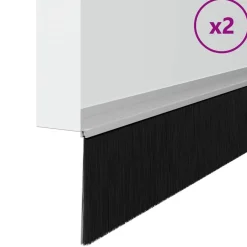 Zelfklevende Deurborstels 2 pcs 100 cm><noscript><img width=
