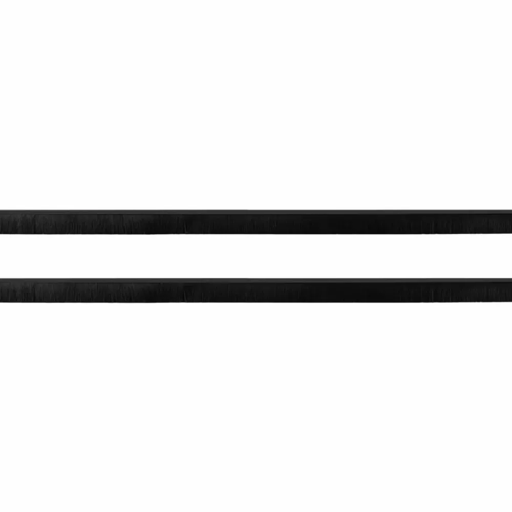 Zelfklevende Deurborstels 2 pcs 100 cm Aluminium Legering>vidaXL Clearance