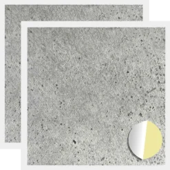 Bouwbeslag*vidaXL Zelfklevende Schroefhoes 2 pcs Beton Grijs Ø 20 x 0,5 mm Betongrijs