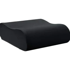 Linnengoed*vidaXL Zitkussen Effen 40 x 40 x 13 cm PU Schuim Zwart