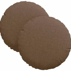 Zitkussens 2 pcs Ø30 x 13 cm Stof>vidaXL Sale