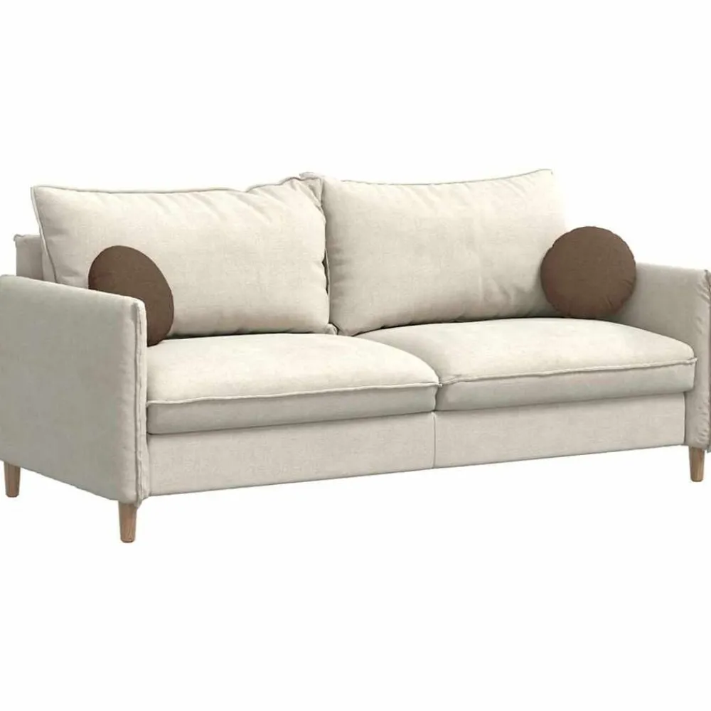 Zitkussens 2 pcs Ø30 x 13 cm Stof>vidaXL Sale