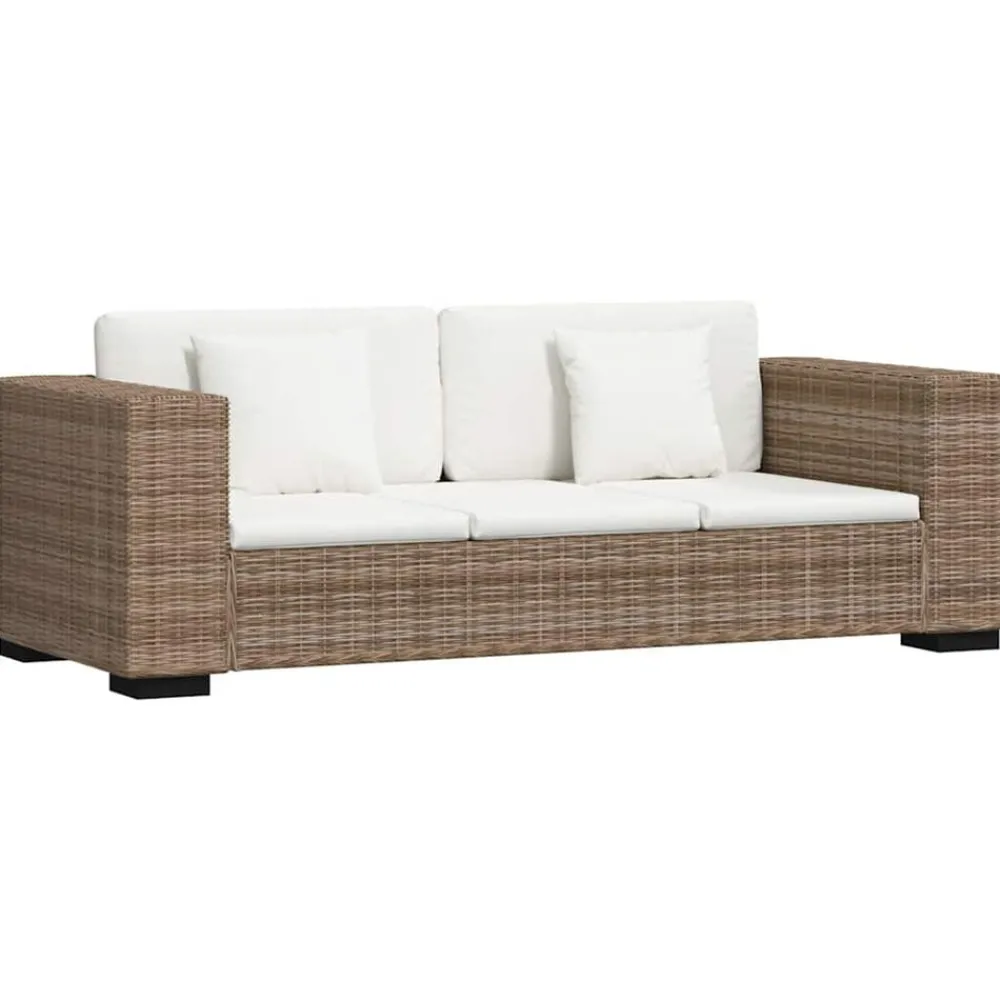 3-zits bankstel set rattan 8-delig>vidaXL Discount