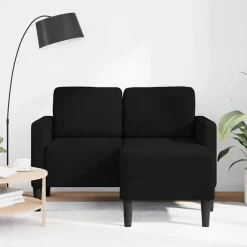 2-zitsbank met ligchaise L-vormig 125 cm stof><noscript><img width=