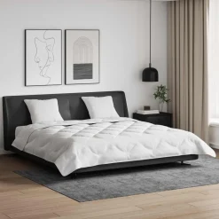Zomer Dekbed met kussen 3 pcs Wit Microfibre>vidaXL Hot