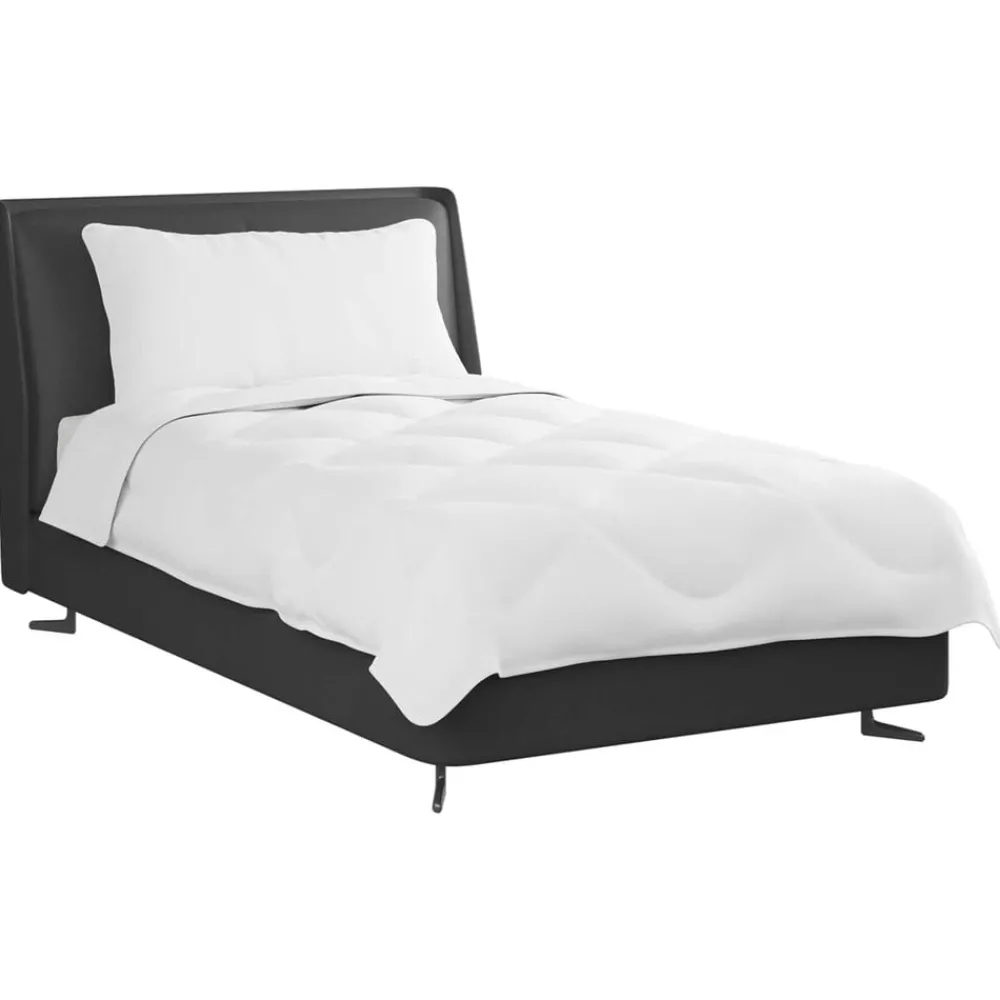Zomer Dekbed met kussen 2 pcs Wit Microvezel>vidaXL New