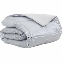 Zomer Dekbed 135 x 200 cm Satijn en Microfiber>vidaXL Clearance