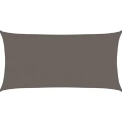 Tuin & Gazon*vidaXL Zonnescherm HDPE rechthoekig 2x4 m Antraciet
