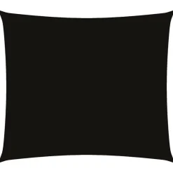 Tuin & Gazon*vidaXL Zonnescherm rechthoekig 2x2,5 m oxford stof Zwart