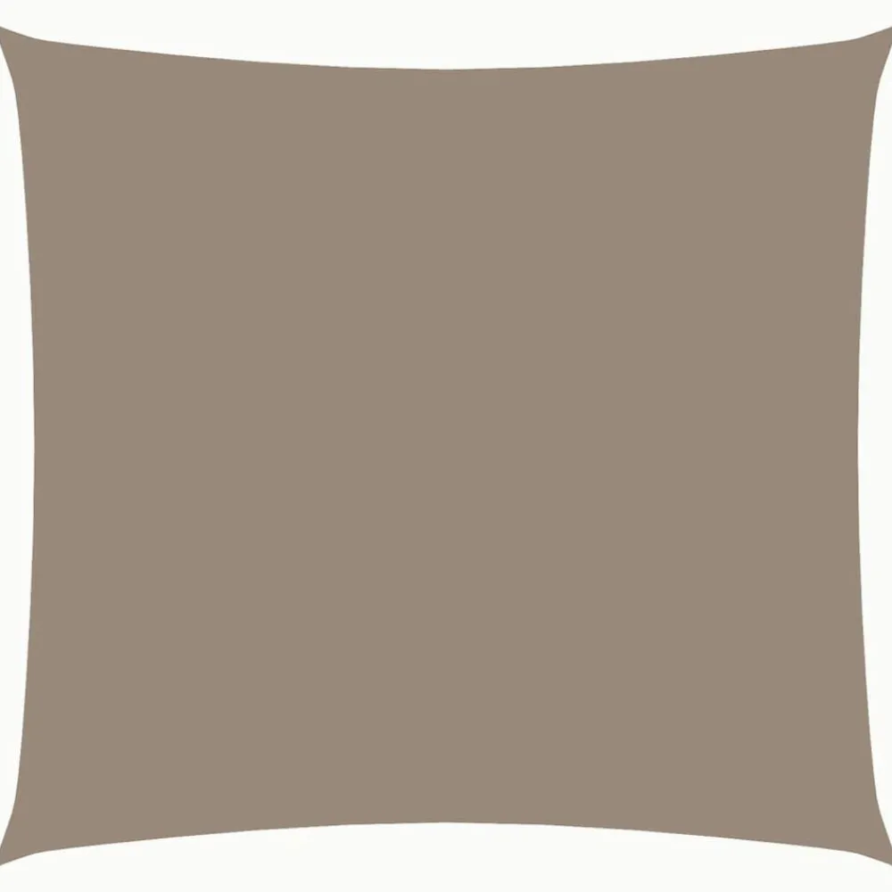 Tuin & Gazon*vidaXL Zonnescherm vierkant 2x2 m oxford stof Taupe