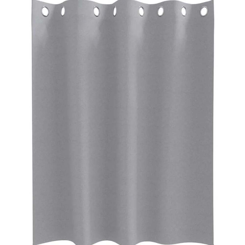 Woon- & Tuinaccessoires*vidaXL Zwart-out Gordijnen met Ringen 2 pcs 140 x 140 cm Lichtgrijs