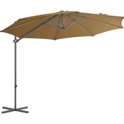 Zweefparasol met stalen paal 300 cm>vidaXL Best