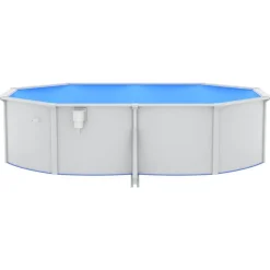 Zwembaden & Spa'S*vidaXL Zwembad met veiligheidsladder 490x360x120 cm