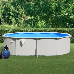 Zwembad met zandfilterpomp 490x360x120 cm>vidaXL Online