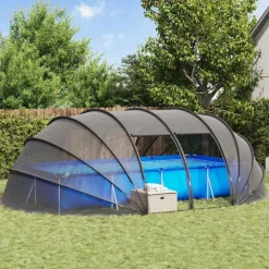 Zwembaden & Spa'S*vidaXL Zwembad Tent Koepel Doorzichtig 538 x 440 x 204 cm