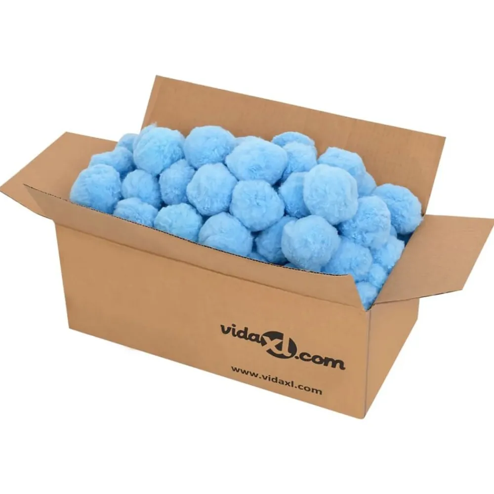 Zwembaden & Spa'S*vidaXL Zwembadfilterbal antibacterieel 700 g polyetheen Blauw